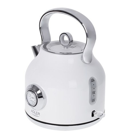 AD 1346 WHITE CZAJNIK METALOWY Z TERMOMETREM 1,7L STRIx AD 1346 WHITE CZAJNIK METALOWY Z TERMOMETREM 1,7L STRIx