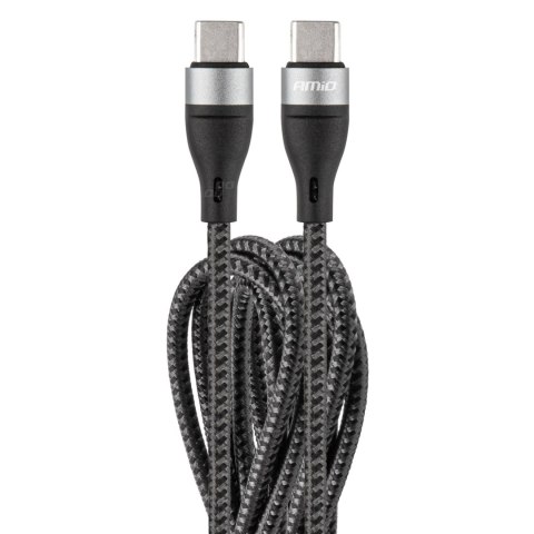 KABEL USB-C + USB-C 200 CM FULLLINK UC-18 AMIO-02930 KABEL USB-C + USB-C 200 CM FULLLINK UC-18 AMIO-02930