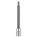 KOŃCÓWKA SZEŚCIOKĄTNA H4 NA NASADCE 1/4", DŁUGA, 87 MM