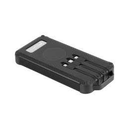 POWERBANK SOLARNY KRUGER&MATZ 10000MAH LI-ION Z 3 KOŃCÓWKAMI