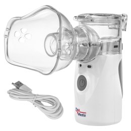 PRZENOŚNY /  PODRĘCZNY BEZ PRZEWODOWY INHALATOR NEBULIZATOR PROMEDIx, ZESTAW, MASKI, PR-835