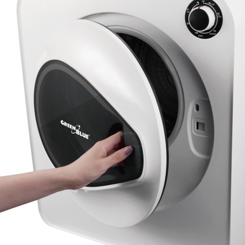 SUSZARKA ELEKTRYCZNA BĘBNOWA DO UBRAŃ GREENBLUE, 3KG WSAD, GB405 SUSZARKA ELEKTRYCZNA BĘBNOWA DO UBRAŃ GREENBLUE, 3KG WSAD, GB405