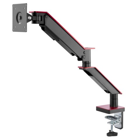 UCHWYT GAMINGOWY DO MONITORA LCD NANORS, 17-32", 8KG, VESA 75x75 ORAZ 100x100, PODWÓJNE RAMIĘ, RS162 UCHWYT GAMINGOWY DO MONITORA LCD NANORS, 17-32", 8KG, VESA 75x75 ORAZ 100x100, PODWÓJNE RAMIĘ, RS162