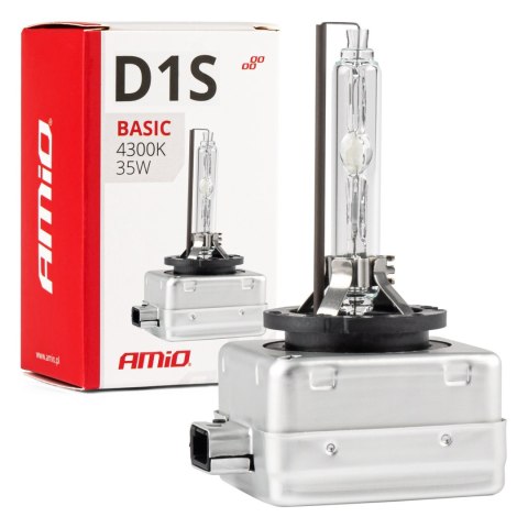 ŻARÓWKA KSENONOWA ŻARNIK xENON D1S 35W 4300K AMIO BASIC AMIO-02942 ŻARÓWKA KSENONOWA ŻARNIK xENON D1S 35W 4300K AMIO BASIC AMIO-02942