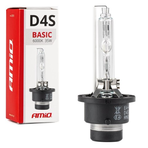 ŻARÓWKA KSENONOWA ŻARNIK xENON D4S 35W 6000K AMIO BASIC AMIO-02951 ŻARÓWKA KSENONOWA ŻARNIK xENON D4S 35W 6000K AMIO BASIC AMIO-02951