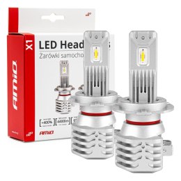 ŻARÓWKI SAMOCHODOWE LED SERIA x1 H7 H18 6500K CANBUS AMIO-02966