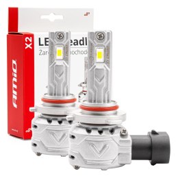 ŻARÓWKI SAMOCHODOWE LED SERIA x2 HB3 9005/HIR1 9011/H10 6500K CANBUS AMIO-02975