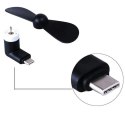 AK35K WIATRAK TELEFONU USB-C BLACK