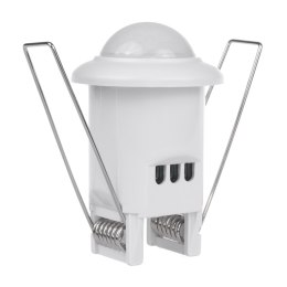 CZUJNIK RUCHU PIR MACLEAN, SUFITOWY DO ZABUDOWY, ZASIĘG 6M, MAx. OBCIĄŻENIE 300/150W, MCE359