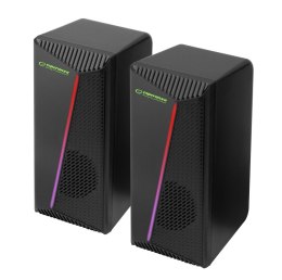 EGS106 ES PERANZA GŁOŚNIKI 2.0 USB LED RAINBOW NORTEC