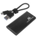 OBUDOWA DYSKU MACLEAN, SSD M.2, NVME (PCIE), NGFF (SATA), USB 3.1, ROZMIARY 2230/2240/2260/2280, ALUMINIOWA OBUDOWA, MCE443