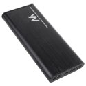 OBUDOWA DYSKU MACLEAN, SSD M.2, NVME (PCIE), NGFF (SATA), USB 3.1, ROZMIARY 2230/2240/2260/2280, ALUMINIOWA OBUDOWA, MCE443