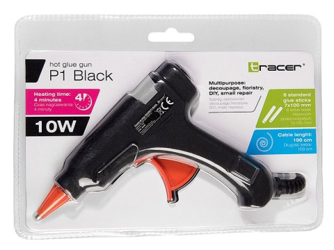 PISTOLET DO KLEJU TRACER P1 BLACK PISTOLET DO KLEJU TRACER P1 BLACK