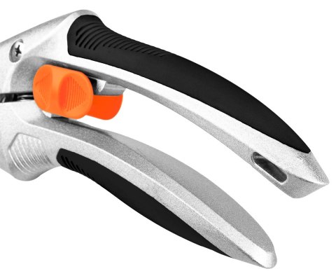 SEKATOR BY PASS 210 MM, ZAKRES DO 20 MM, ALUMINIOWY, UCHWYT POKRYTY GUMĄ TPR SEKATOR BY PASS 210 MM, ZAKRES DO 20 MM, ALUMINIOWY, UCHWYT POKRYTY GUMĄ TPR
