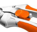 SEKATOR KOWADEŁKOWY 210 MM, ZAKRES DO 20 MM, ALUMINIOWY, UCHWYT  POKRYTY GUMĄ TPR