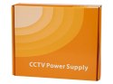 77-913# ZASILACZ CENTRALNY KAMER 9 KANAŁÓW BL-C PS9C/12V10A METALOWY ZBIORCZY