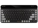 KLAWIATURA A4TECH FSTYLER FBK30 BLACKCURRANT 2.4GHZ+BT (SILENT)