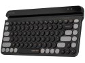 KLAWIATURA A4TECH FSTYLER FBK30 BLACKCURRANT 2.4GHZ+BT (SILENT)