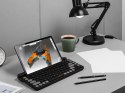 KLAWIATURA A4TECH FSTYLER FBK30 BLACKCURRANT 2.4GHZ+BT (SILENT)