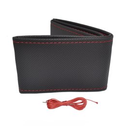 POKROWIEC SZNUROWANY  PERFOROWANY NA KIEROWNICĘ SAMOCHODOWĄ M 38-39CM OTOM-OTDK202