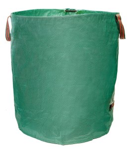TORBA OGRODOWA 270 L, 150 G/M2; PP; USZTYWNIONA KRAWĘDŹ, 3 UCHWYTY, 67 x 76 CM