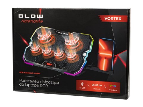 66-366# PODSTAWKA CHŁODZĄCA LA PTO P 6 FAN VORTEx RGB 66-366# PODSTAWKA CHŁODZĄCA LA PTO P 6 FAN VORTEx RGB