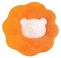 AG895A GĄBKA DO  PRANIA ANTYKŁACZKI ORANGE