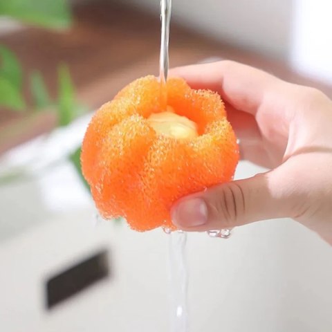 AG895A GĄBKA DO PRANIA ANTYKŁACZKI ORANGE AG895A GĄBKA DO PRANIA ANTYKŁACZKI ORANGE