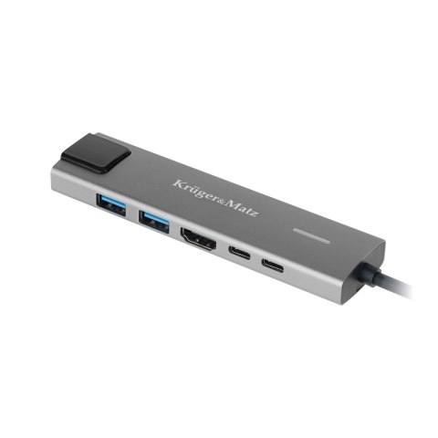 ADA PTER (HUB) USB TY PU C NA HDMI/2x USB3.0/2x USB TY PU C/RJ45