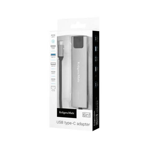 ADA PTER (HUB) USB TY PU C NA HDMI/2x USB3.0/2x USB TY PU C/RJ45 ADA PTER (HUB) USB TY PU C NA HDMI/2x USB3.0/2x USB TY PU C/RJ45