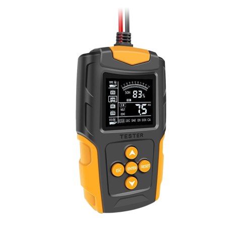 CYFROWY TESTER AKUMULATORÓW 12/24V E6150 CYFROWY TESTER AKUMULATORÓW 12/24V E6150