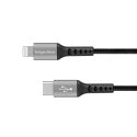 KABEL USB TY PU C - WTYK LIGHTNING C94 MFI 1 M KRUGER&MATZ