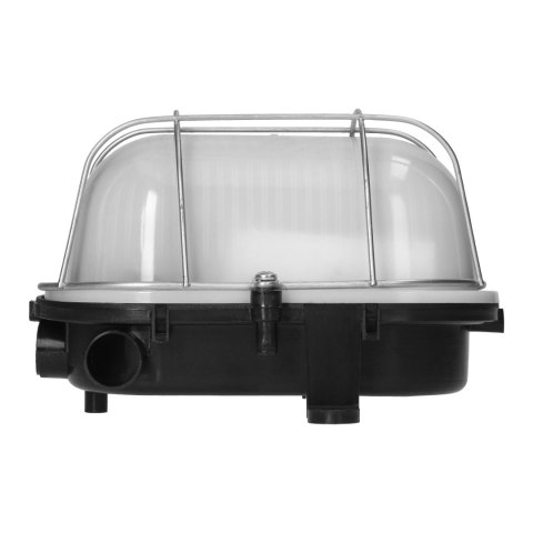 OVAL 7040T, O PRAWA OŚWIETLENIOWA, 40W, E27, IP44, IK10, KLOSZ POLIWĘGLAN MATOWY, PODSTAWA POLI PRO PYLEN, SIATKA METALOWA, CZARNA OVAL 7040T, O PRAWA OŚWIETLENIOWA, 40W, E27, IP44, IK10, KLOSZ POLIWĘGLAN MATOWY, PODSTAWA POLI PRO PYLEN, SIATKA METALOWA, CZARNA