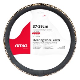 POKROWIEC NAKŁADKA NA KIEROWNICĘ SAMOCHODOWĄ M 37-39CM SWC-43-M AMIO-02984