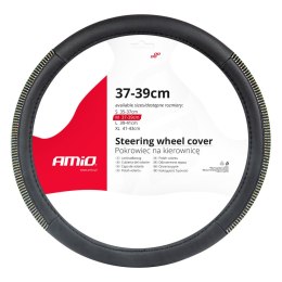 POKROWIEC NAKŁADKA NA KIEROWNICĘ SAMOCHODOWĄ M 37-39CM SWC-44-M AMIO-02985