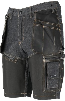 S PODENKI KRÓTKIE JEANS. CZAR. ZE WZMOC., 