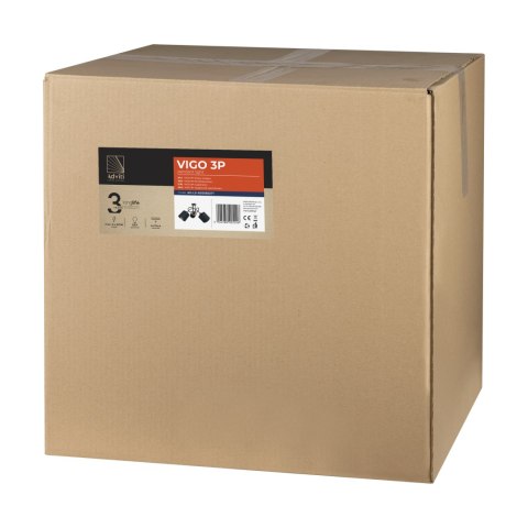 VIGO LAM PA WISZĄCA MOC MAx. 3x60W, E27, CZARNA VIGO LAM PA WISZĄCA MOC MAx. 3x60W, E27, CZARNA