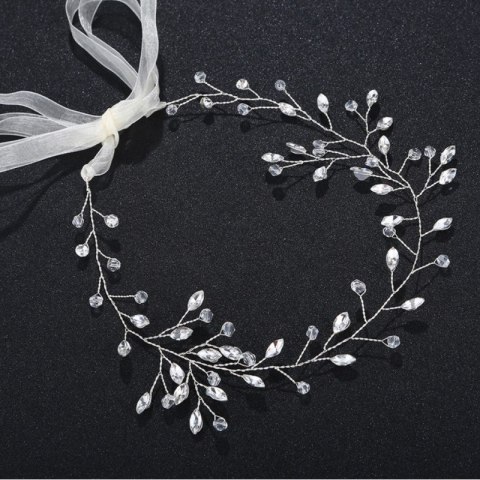 OPASKA DO WŁOSÓW ŚLUBNA KOLEKCJA 2021/2022 OPS08