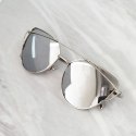 OKULARY PRZECIWSŁONECZNE GLAM ROCK FASHION LUSTRZANKI SREBRNE OK21WZ6