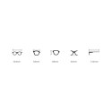 OKULARY PRZECIWSŁONECZNE GLAM ROCK FASHION LUSTRZANKI SREBRNE OK21WZ6