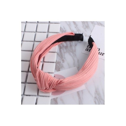 OPASKA TURBAN Z MATERIAŁU RÓŻ O210R