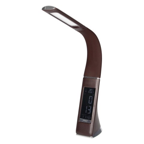 DOLOMIT LED 5W, LAM PKA BIURKOWA Z BUDZIKIEM, 400LM, 4000K, BRĄZOWA DOLOMIT LED 5W, LAM PKA BIURKOWA Z BUDZIKIEM, 400LM, 4000K, BRĄZOWA