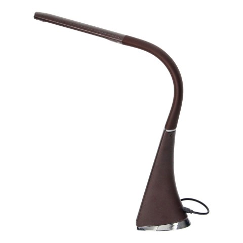 DOLOMIT LED 5W, LAM PKA BIURKOWA Z BUDZIKIEM, 400LM, 4000K, BRĄZOWA DOLOMIT LED 5W, LAM PKA BIURKOWA Z BUDZIKIEM, 400LM, 4000K, BRĄZOWA