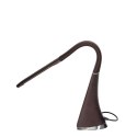 DOLOMIT LED 5W, LAM PKA BIURKOWA Z BUDZIKIEM, 400LM, 4000K, BRĄZOWA