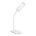 AMET LED DIM 6W, LAM PKA BIURKOWA, 360LM, 3000K, BIAŁA, FUNKCJA ŚCIEMNIANIA