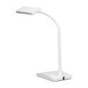 AMET LED DIM 6W, LAM PKA BIURKOWA, 360LM, 3000K, BIAŁA, FUNKCJA ŚCIEMNIANIA