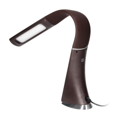 DOLOMIT LED 5W, LAM PKA BIURKOWA Z BUDZIKIEM, 400LM, 4000K, BRĄZOWA DOLOMIT LED 5W, LAM PKA BIURKOWA Z BUDZIKIEM, 400LM, 4000K, BRĄZOWA