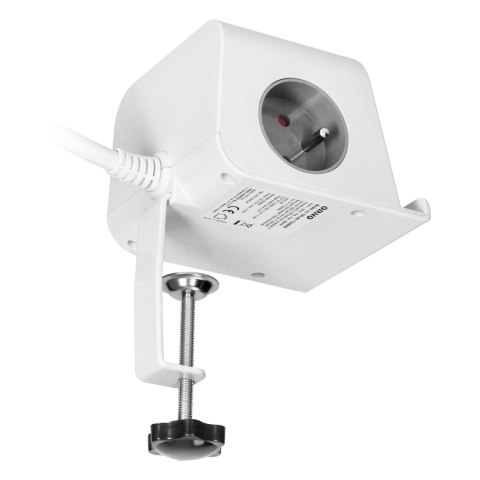 LISTWA ZASILAJĄCA NABIURKOWA Z ŁADOWARKĄ USB, ŚRUBOWYM ZACISKIEM MOCUJĄCYM I PRZEWODEM 1,4M, 2x2P+Z, 4xUSB, BIAŁY LISTWA ZASILAJĄCA NABIURKOWA Z ŁADOWARKĄ USB, ŚRUBOWYM ZACISKIEM MOCUJĄCYM I PRZEWODEM 1,4M, 2x2P+Z, 4xUSB, BIAŁY