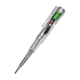 ELEKTRONICZNY  PRÓBNIK NA PIĘCIA 6W1, TEST OBECNOŚCI,  POMIAR, INDUKCJA, CIĄGŁOŚĆ,  POLARYZACJA DC, WYKRYWANIE MIKROFAL, TRANS PARENT