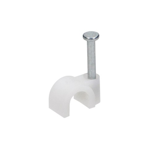 UCHWYT KABLOWY OKRĄGŁY FI 12 MM (100SZT) UCHWYT KABLOWY OKRĄGŁY FI 12 MM (100SZT)